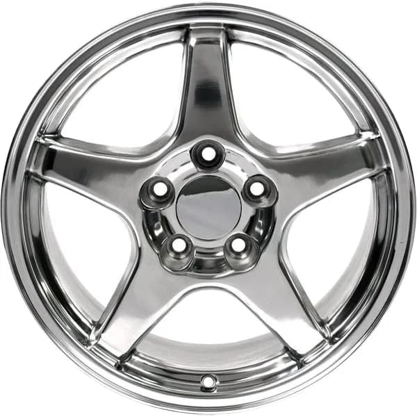 OE Wheels LLC CV01-17095-5475-56P Polished Wheel Painted 17 in | 9.5 in width, 5 x 120 mm, 56 mm Offset thumbnail 3