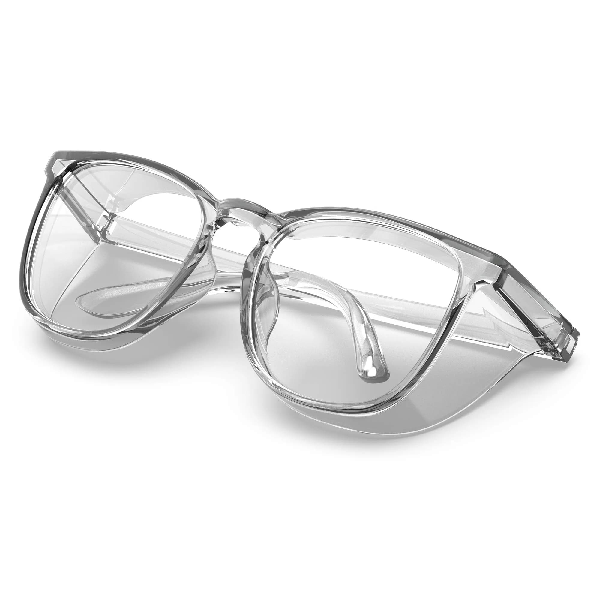 TOREGE Safety Glasses with Clear Anti-Fog & Anti-Scratch Lenses | Lightweight Eye Protection for Men & Women - view 2