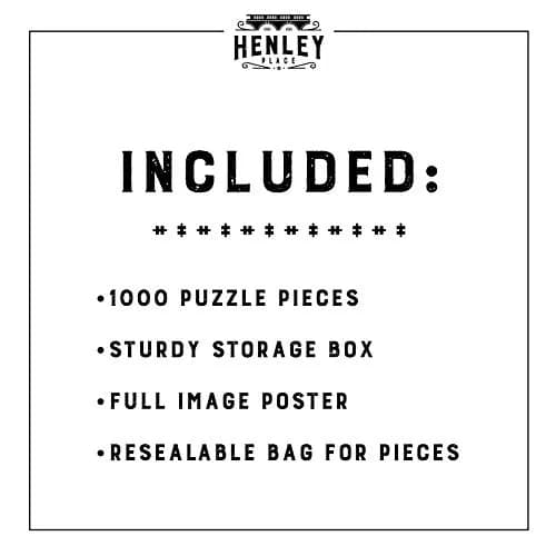 Henley Place Starry Galaxy Space Puzzle for Adults, 1000 Piece Jigsaw Puzzle with Poster | Educational Toy for Kids & Families thumbnail 7