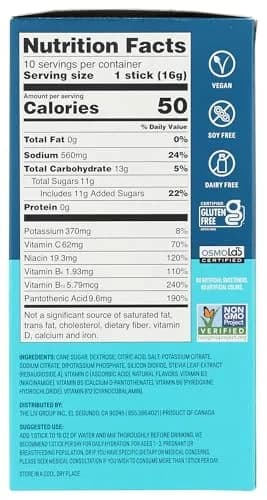Liquid I.V. Hydration Multiplier Lemon Lime 0.56 Oz | Faster Electrolyte Replenishment for Active Adults thumbnail 5