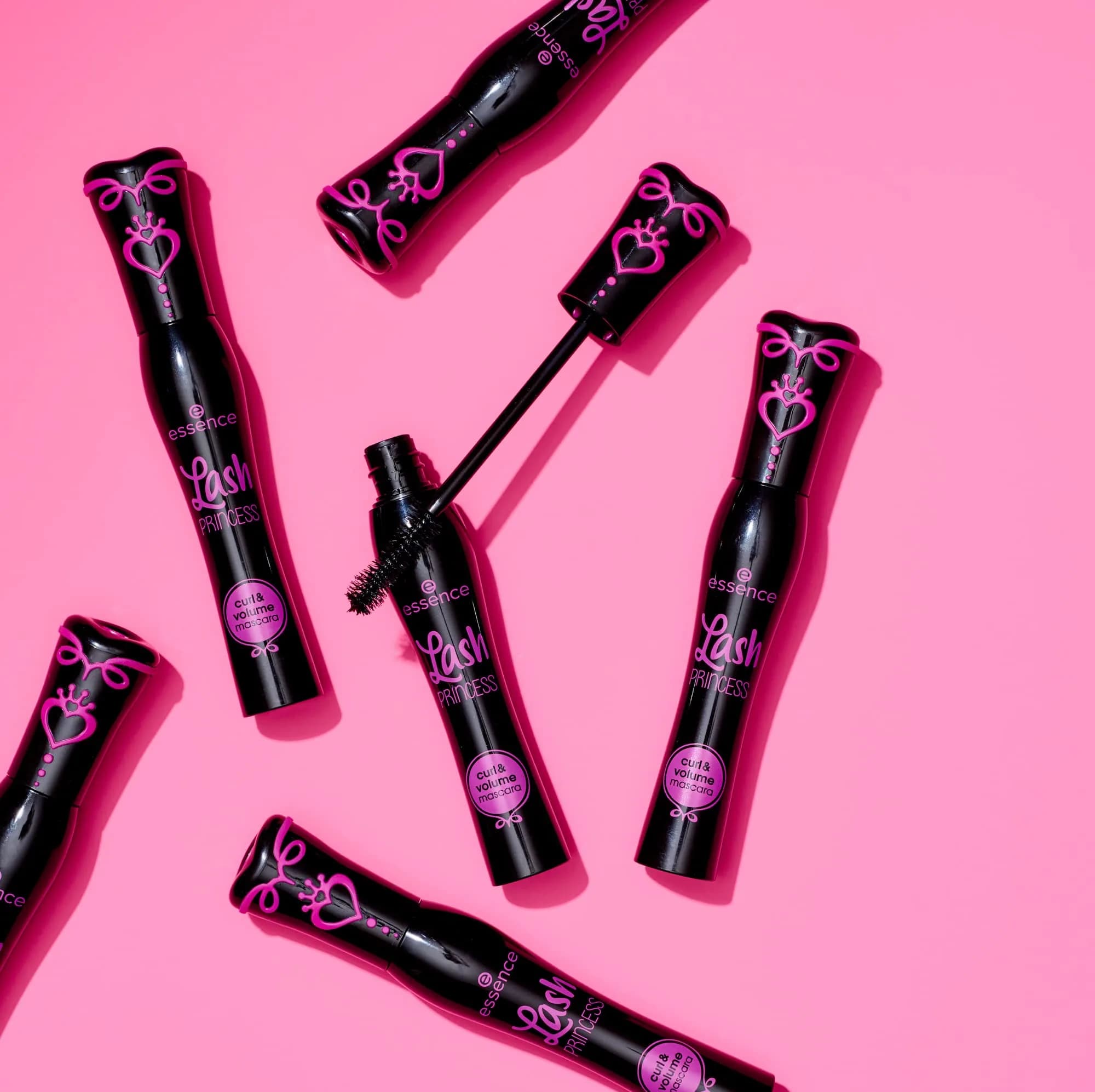 Essence Cosmetics Lash Princess Curl & Volume Mascara, Black 12ml (0.4 Fl Oz) | Peanut-Shaped Brush for Dramatic Volume & Curl - view 9