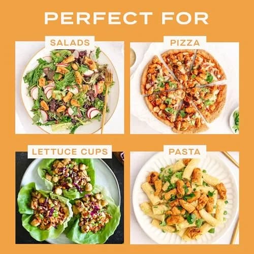 Abbot's Plant-Based Chopped Chick’n 10oz | Vegan, Gluten-Free, Protein-Rich (70-120 chars) thumbnail 2