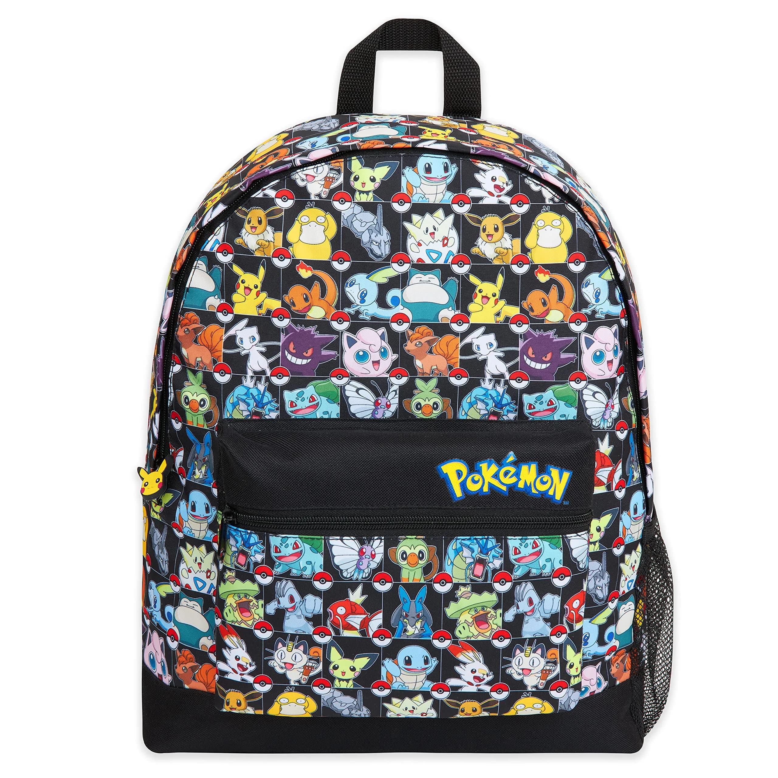 Pokémon Anime Backpack for Kids & Teens | Pikachu, Multi AOP Print, 40cm (15.7") - main product image