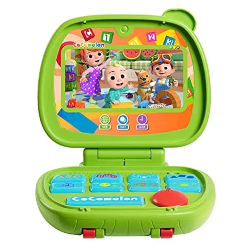 CoComelon Sing and Learn Laptop Toy for Toddlers 18+ Months | Lights, Sounds, Music, Letters, Numbers, Shapes, Animals thumbnail 4