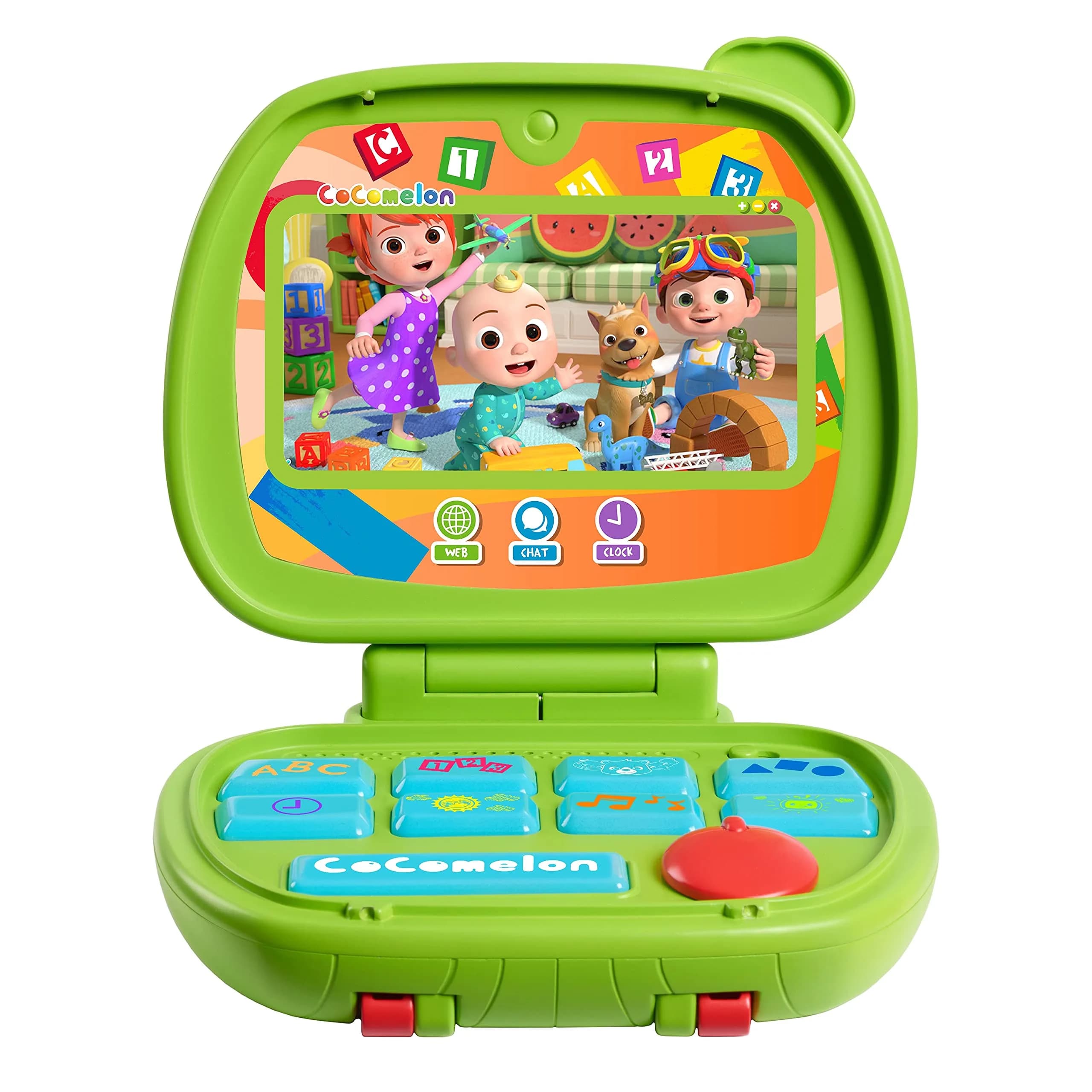 CoComelon Sing and Learn Laptop Toy for Toddlers 18+ Months | Lights, Sounds, Music, Letters, Numbers, Shapes, Animals - view 4