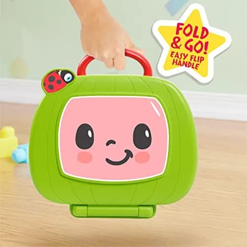 CoComelon Sing and Learn Laptop Toy for Toddlers 18+ Months | Lights, Sounds, Music, Letters, Numbers, Shapes, Animals thumbnail 8