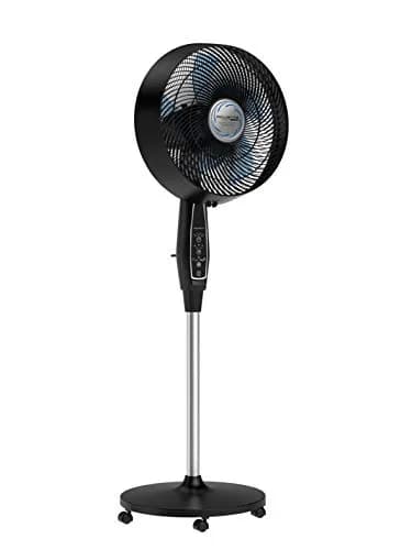 Rowenta Turbo Silence Extreme Table Fan 30cm (12") | Ultra Quiet 35dB(a) 5-Speed Oscillating Fan with Remote — Outdoor