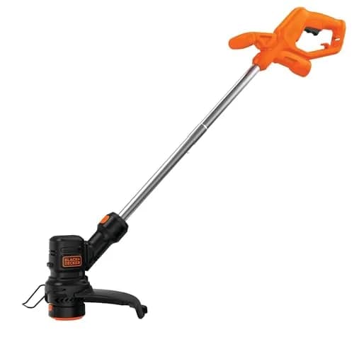 BLACK+DECKER String Trimmer and Weed Wacker, 13-Inch, 4 Amp, Lightweight, Orange & Black thumbnail 9