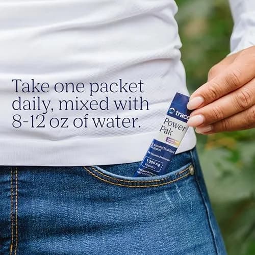 Trace Minerals Power Pak Electrolyte Powder Packets, Lemon Berry | 30 Ct, Hydration & Immunity Support thumbnail 4