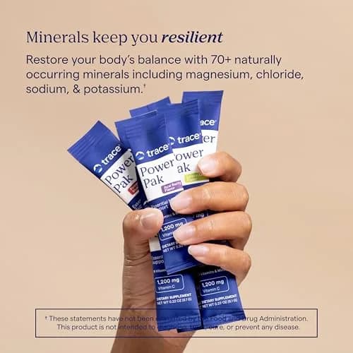 Trace Minerals Power Pak Electrolyte Powder Packets, Lemon Berry | 30 Ct, Hydration & Immunity Support thumbnail 5
