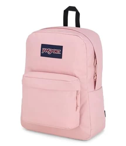 JanSport Superbreak Backpack - Durable, Lightweight, 26L (0.92 cu ft) | Misty Rose thumbnail 8