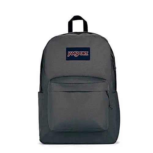 JanSport Superbreak Backpack Graphite Grey 26L (15.6 x 12.5 x 5.5 in) | Durable Lightweight Everyday Carry thumbnail 1