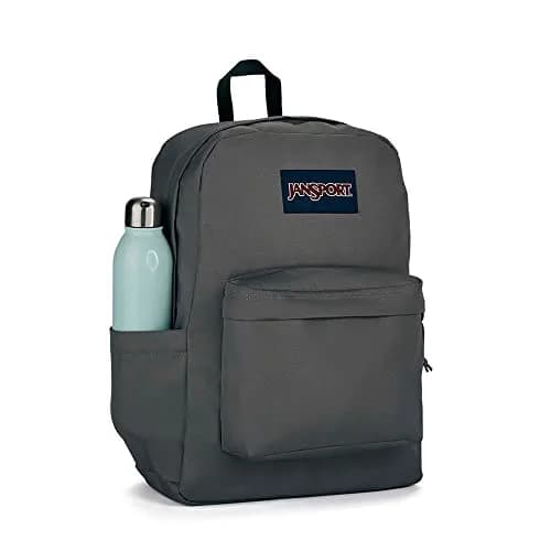 JanSport Superbreak Backpack Graphite Grey 26L (15.6 x 12.5 x 5.5 in) | Durable Lightweight Everyday Carry thumbnail 3