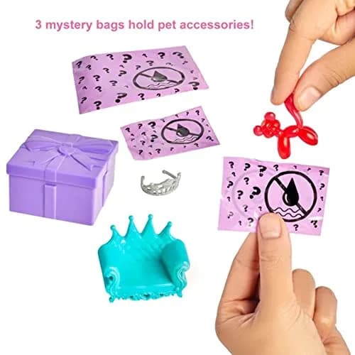 Barbie Color Reveal Pet, Party Series | Blue Metallic Coating & 5 Surprises, Kid-Friendly (70-120 chars) thumbnail 3