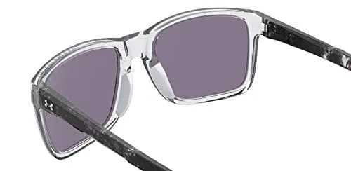 Under Armour Hustle Rectangular Sunglasses | 58mm (2.28in) Lens Width, 19mm Bridge, 145mm Temple thumbnail 3