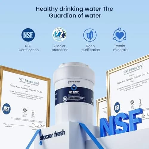 GLACIER FRESH MWF Refrigerator Water Filter 2-Pack | NSF Certified for Purer Water thumbnail 5
