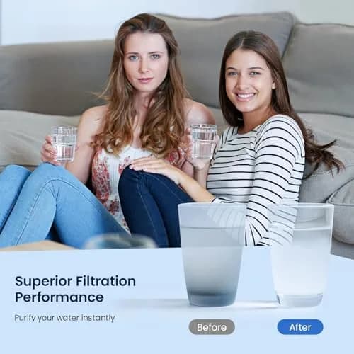 GLACIER FRESH MWF Refrigerator Water Filter 2-Pack | NSF Certified for Purer Water thumbnail 9