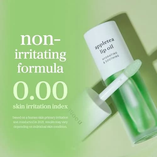 NOONI Korean Lip Oil Appletea 3.5ml (0.12 Fl Oz) | Hydrating Tinted Lip Gloss with Plumping Effect thumbnail 4