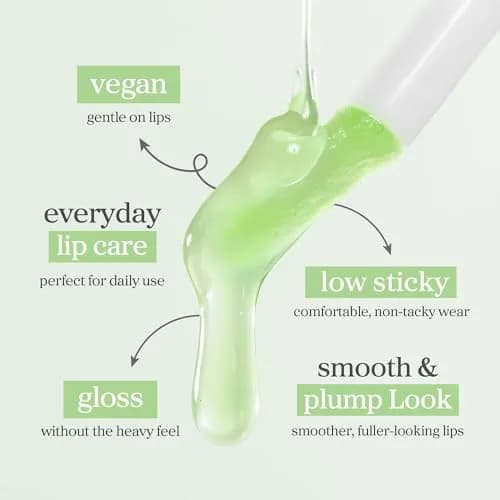 NOONI Korean Lip Oil Appletea 3.5ml (0.12 Fl Oz) | Hydrating Tinted Lip Gloss with Plumping Effect thumbnail 9