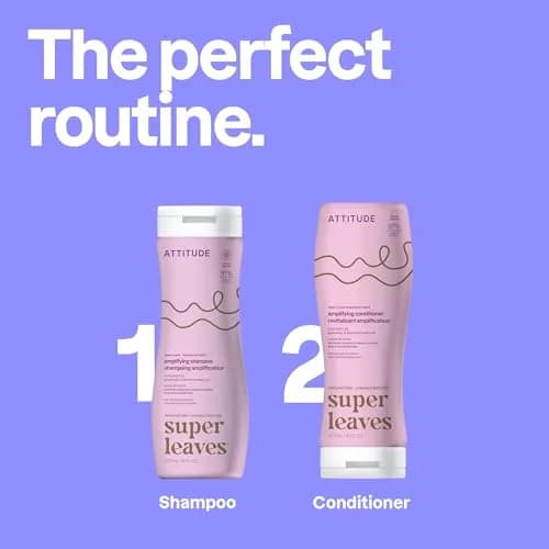 ATTITUDE Amplifying Conditioner for Curly Hair 473ml (16 Fl Oz) | Vegan Formula with Coconut Oil thumbnail 6