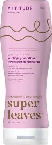 ATTITUDE Amplifying Conditioner for Curly Hair 473ml (16 Fl Oz) | Vegan Formula with Coconut Oil thumbnail 1