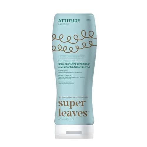 ATTITUDE Ultra-Nourishing Conditioner for Curly Hair 473ml (16 Fl Oz) | Vegan, Shea Butter, Silicone-Free — Curl Ultra-Nourishing