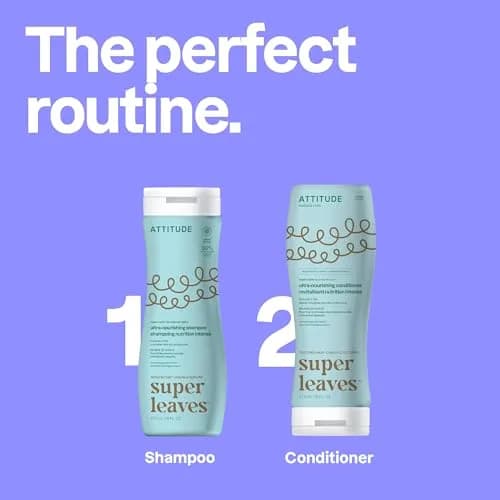 ATTITUDE Ultra-Nourishing Conditioner for Curly Hair 473ml (16 Fl Oz) | Vegan, Shea Butter, Silicone-Free thumbnail 6