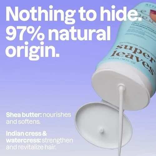 ATTITUDE Ultra-Nourishing Conditioner for Curly Hair 473ml (16 Fl Oz) | Vegan, Shea Butter, Silicone-Free thumbnail 3