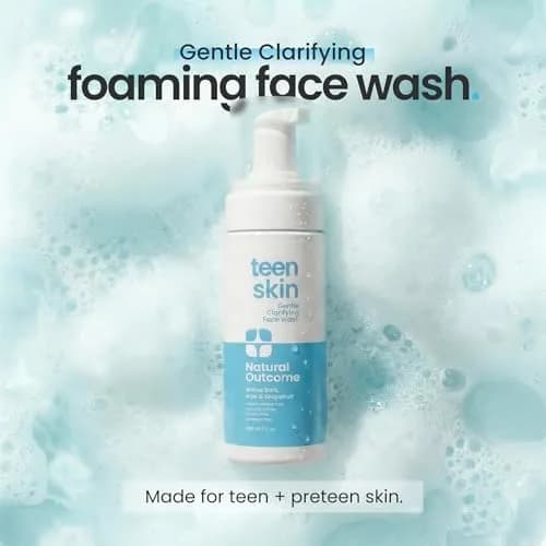 natural outcome Teen Skin Face Wash | Gentle Foaming Daily Cleanser for Teens & Kids | Natural Non-toxic Ingredients | 5 oz thumbnail 2
