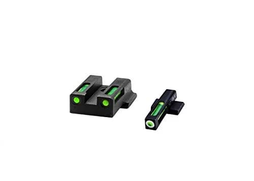 HIVIZ Litewave H3 Tritium Litepipe Sight Set for S&W M&P Shield 9EZ/380EZ | Day/Night Brightness (100 words) thumbnail 1