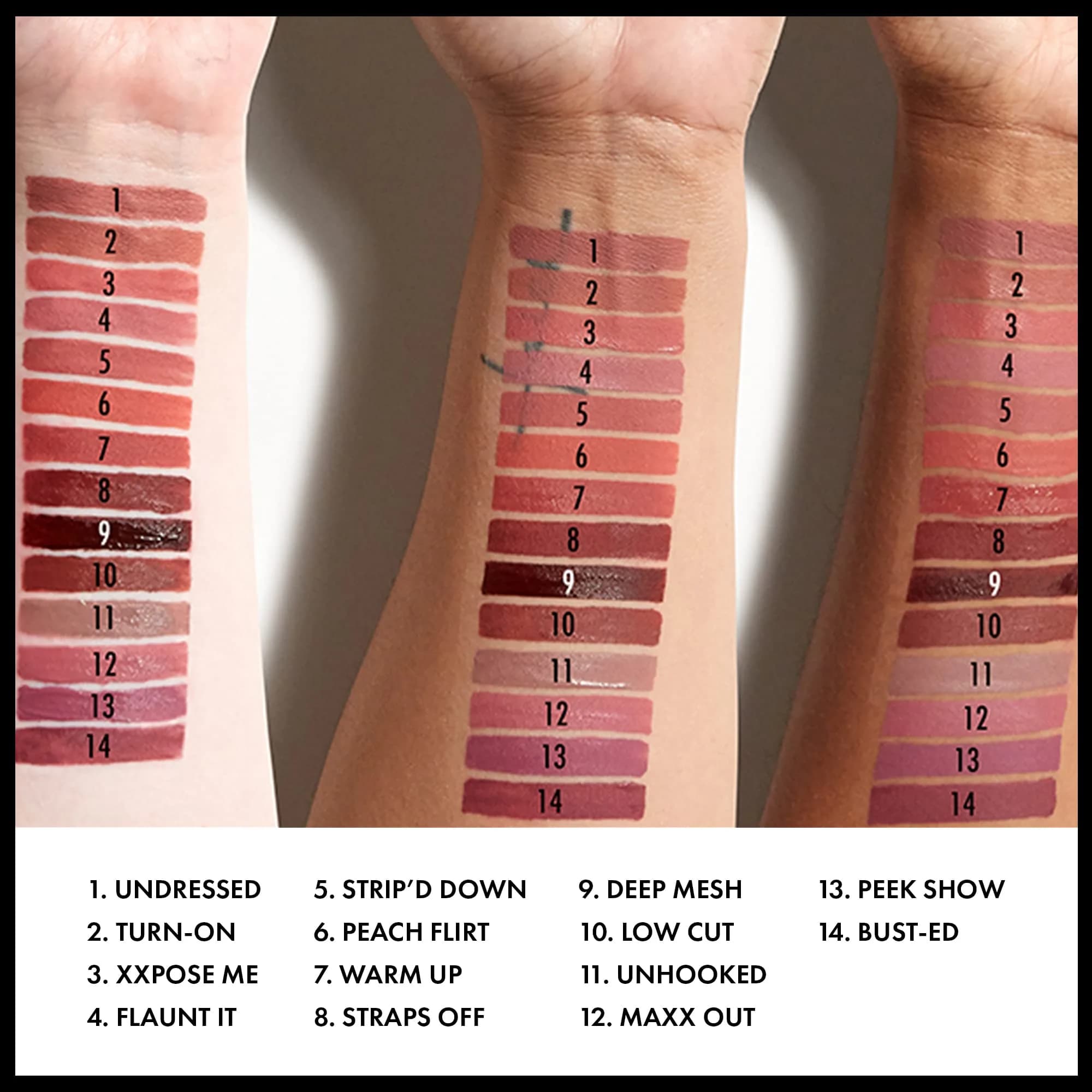 NYX PROFESSIONAL MAKEUP Lip Lingerie XXL Matte Liquid Lipstick - Straps Off (Reddish Brown Nude) 4ml (0.13 Fl Oz) | Long-Lasting Matte Finish - view 5