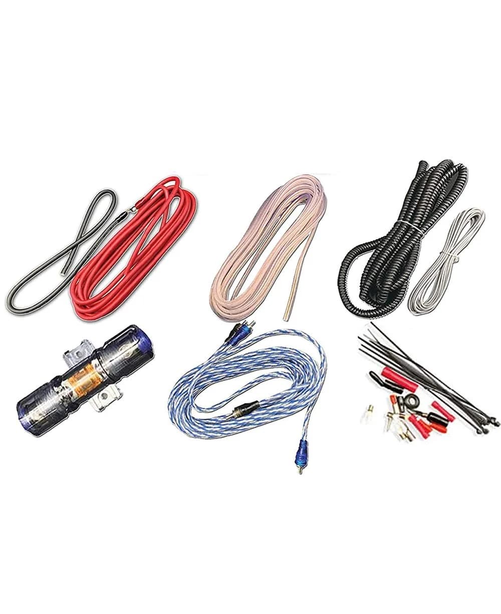 Blaupunkt Car Audio Amplifier 4 Gauge Wiring Kit 2200W | Premium Power & Sound