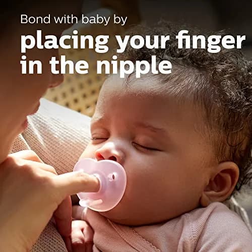 Philips Avent Soothie Heart Pacifier 2-Pack | Supports Natural Suckling, Medical Grade Silicone for Easy Hospital-Grade Sterilization thumbnail 4