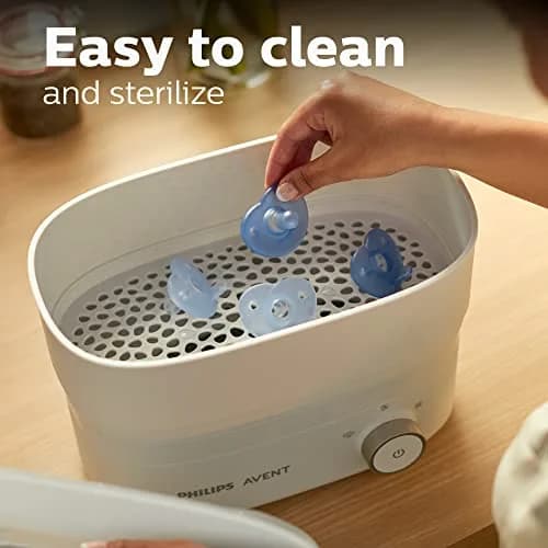 Philips Avent Soothie Heart Pacifier 2-Pack | Supports Natural Suckling, Medical Grade Silicone for Easy Hospital-Grade Sterilization thumbnail 5