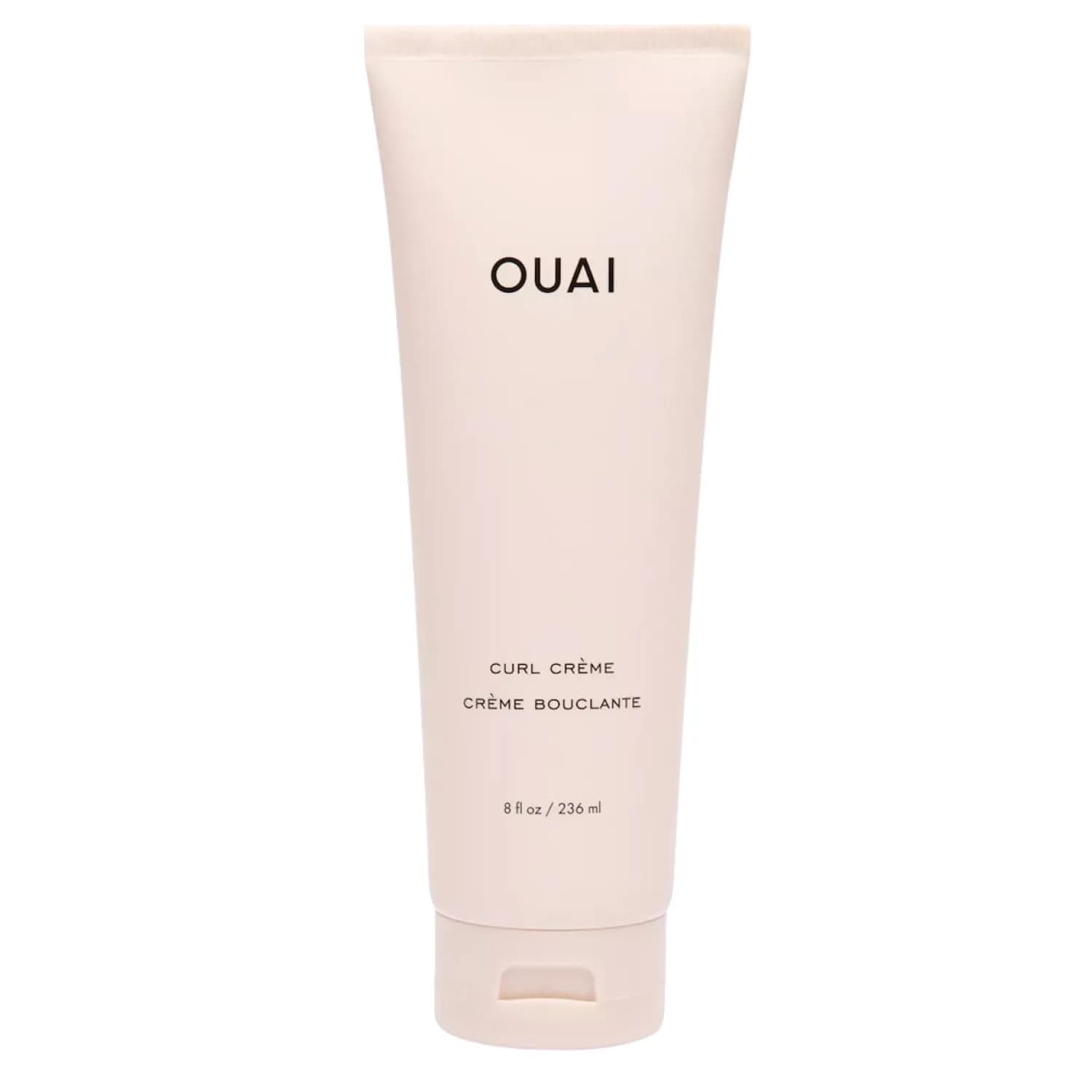 OUAI Curl Cream Hydrating Curl Enhancer for All Curl Types 236ml (8 Oz) | Defines Curls, Controls Frizz, Adds Shine