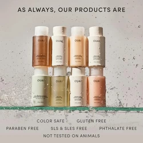 OUAI Curl Cream Hydrating Curl Enhancer for All Curl Types 236ml (8 Oz) | Defines Curls, Controls Frizz, Adds Shine thumbnail 9