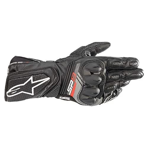 Alpinestars SP-8 V3 Full Gauntlet Leather Gloves L | CE-Certified, Knuckle Protection, Touchscreen Compatible thumbnail 1