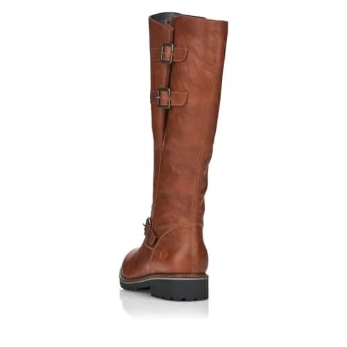 Remonte R6590-22 Knee-High Boots in Coffee Brown | Comfortable Winter Footwear with Side Zip (70-120 chars) thumbnail 4