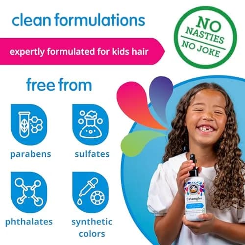 SO COZY Kids 2-in-1 Detangler & Leave In Conditioner Spray 473ml (16 Fl Oz) | Gentle Hair Care for All Hair Types thumbnail 5