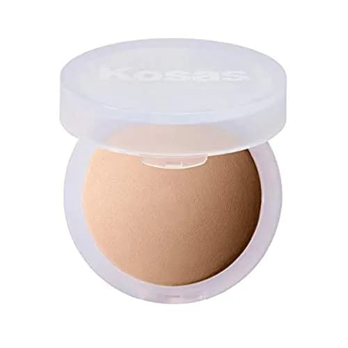 Kosas Cloud Set Baked Setting Powder Pillowy (Sheer Medium Tan) 0.3 oz (8.5 g) | Shine Control & Pore Blurring thumbnail 1