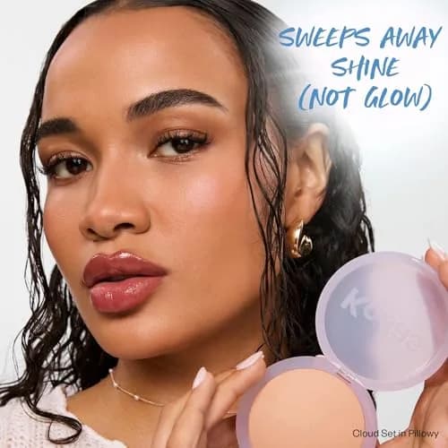 Kosas Cloud Set Baked Setting Powder Pillowy (Sheer Medium Tan) 0.3 oz (8.5 g) | Shine Control & Pore Blurring thumbnail 3
