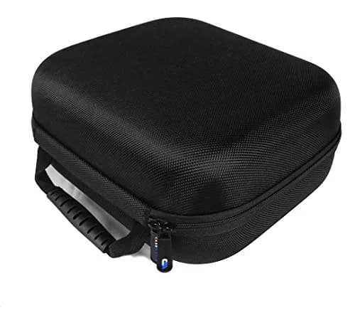 CASEMATIX Binocular Case with Impact-Absorbing Foam Interior - Hard Shell Protection, Reinforced Zippers, Rubber Handle, Accessory Bag (9.5" x 8" x 4.5") thumbnail 4