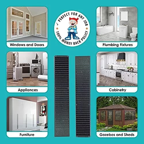 TuffBoy Composite Plastic Shims for Leveling 36-Pack | Durable, Made in USA thumbnail 4