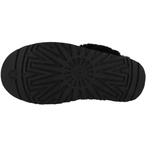 UGG Disquette Slipper Black 11 | Retro Platform Sheepskin Slip-On thumbnail 6