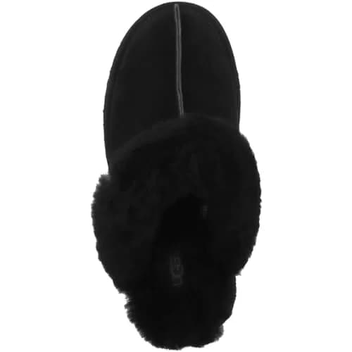 UGG Disquette Slipper Black 11 | Retro Platform Sheepskin Slip-On thumbnail 2