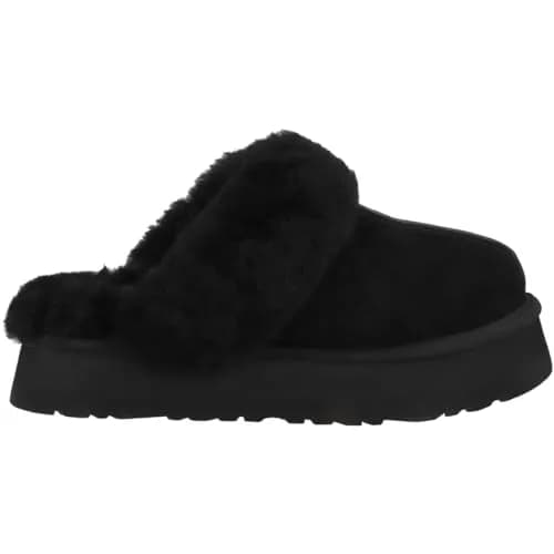 UGG Disquette Slipper Black 11 | Retro Platform Sheepskin Slip-On thumbnail 3