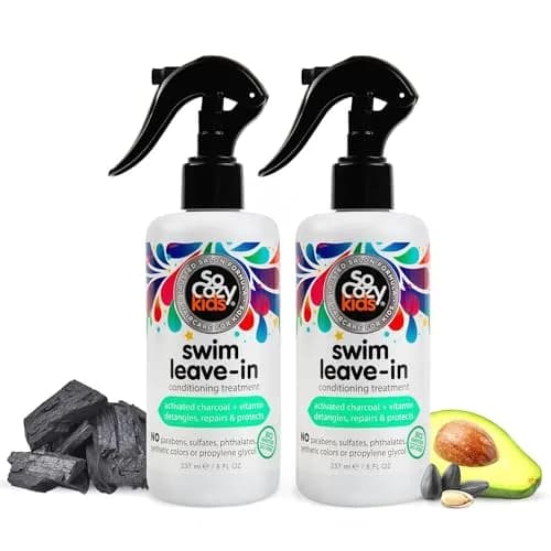 SoCozy Swim 2-in-1 Leave-In Conditioner Spray & Treatment for Kids Hair | 473ml (16 Fl Oz) Pack of 2 thumbnail 1