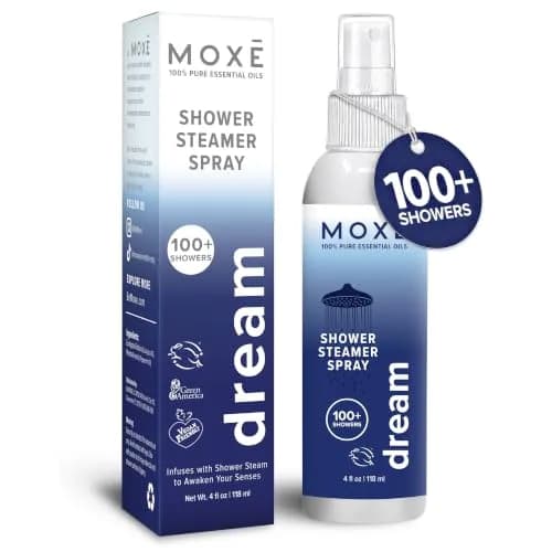 MOXE Dream Shower Steamer Spray 4oz | Lavender & Chamomile Relaxation for Bedtime & Stress Relief thumbnail 1