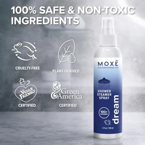 MOXE Dream Shower Steamer Spray 4oz | Lavender & Chamomile Relaxation for Bedtime & Stress Relief thumbnail 8