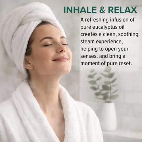 MOXE Eucalyptus Oil Shower Mist 4oz | Aromatherapy for Sinus & Tension Relief thumbnail 5